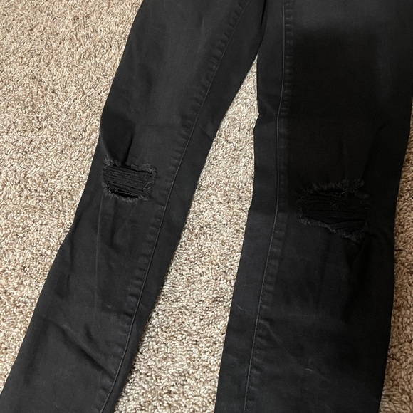 Garage Ripped Black Jeans - Picture 4 of 4